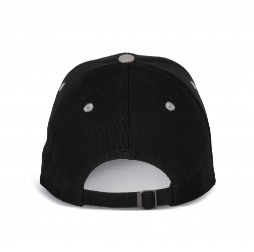 black / light grey Gorra - 6 paneles