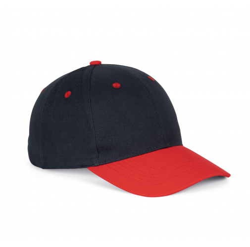 navy / red Gorra - 6 paneles