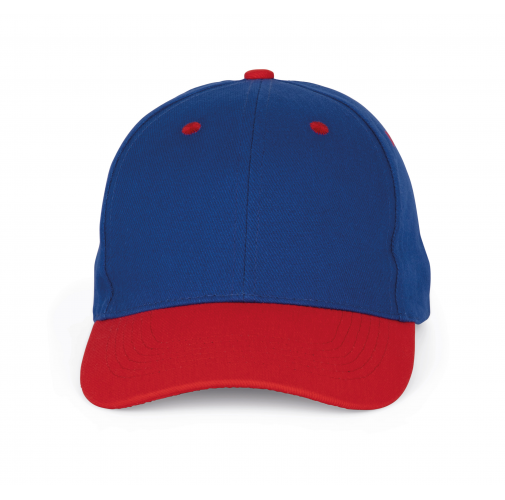 royal blue / red Gorra - 6 paneles