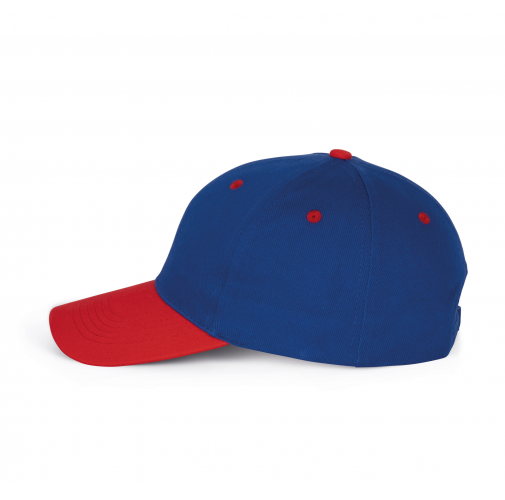 royal blue / red Gorra - 6 paneles