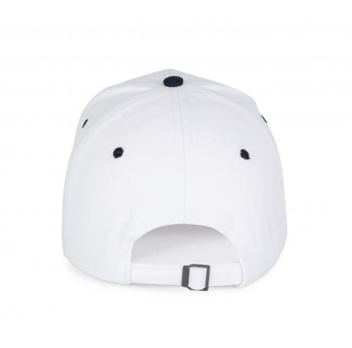 white / navy Gorra - 6 paneles