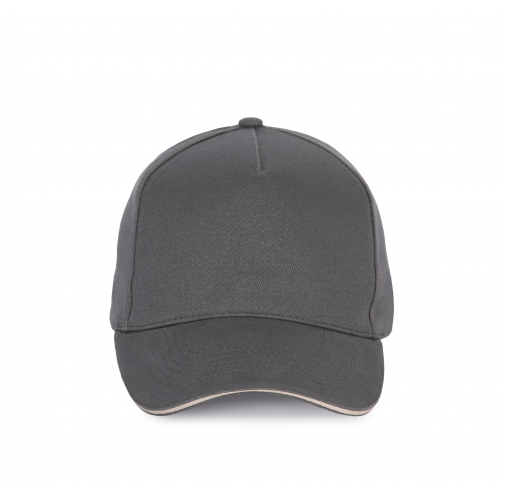 dark grey / light grey Gorra - 5 paneles