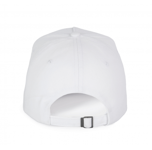 white / red Gorra - 5 paneles