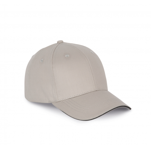 Gorra con sándwich contrastado - 6 paneles