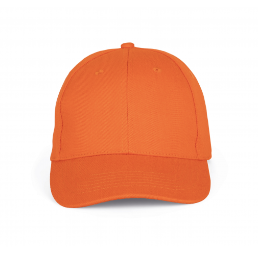 orange Gorra béisbol - 6 paneles
