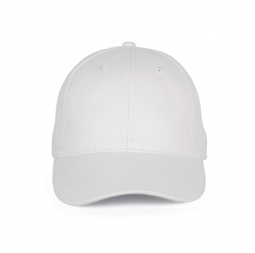 white Gorra béisbol - 6 paneles