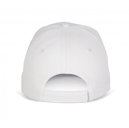 white Gorra béisbol - 6 paneles