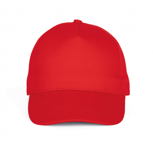 red Gorra béisbol - 5 paneles