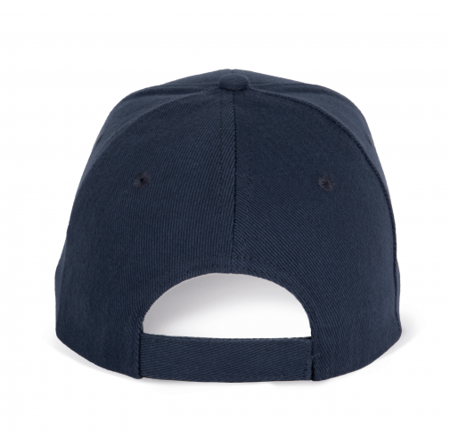 navy / white Gorra béisbol con sándwich - 6 paneles