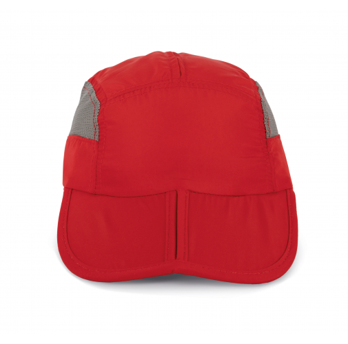 red / grey Gorra plegable de deporte
