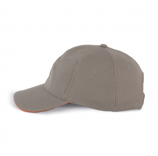 grey / orange Gorra deportiva