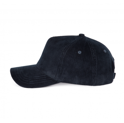 navy Gorra de pana - 5 paneles