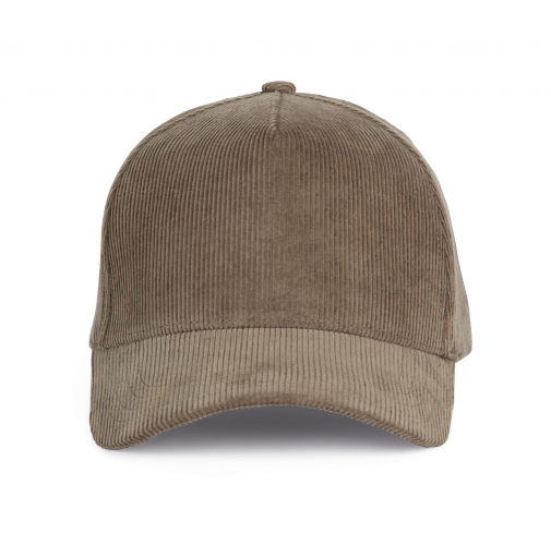 tan brown Gorra de pana - 5 paneles