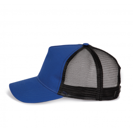 royal blue / black Gorra trucker - 5 paneles