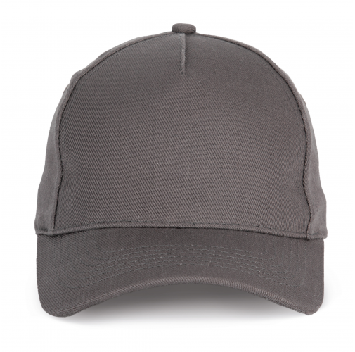 dark grey Gorra de algodón y poliéster reciclado K-loop tracking - 5 paneles
