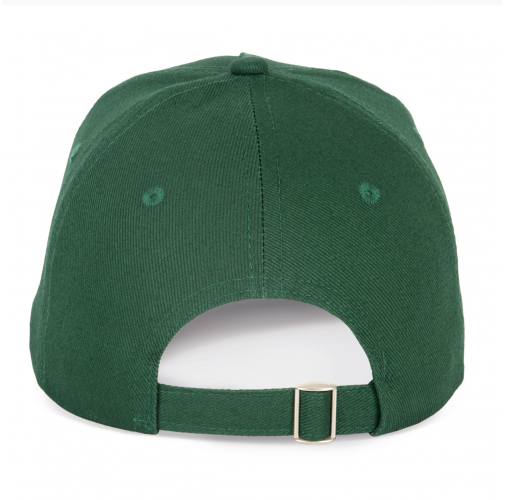 forest green Gorra de algodón y poliéster reciclado K-loop tracking - 5 paneles