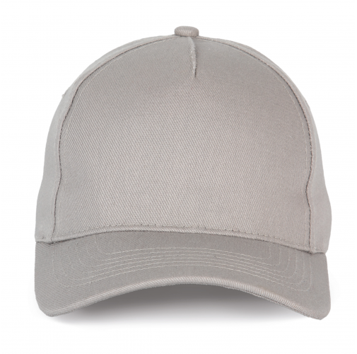 light grey Gorra de algodón y poliéster reciclado K-loop tracking - 5 paneles