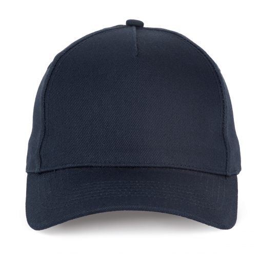 navy Gorra de algodón y poliéster reciclado K-loop tracking - 5 paneles