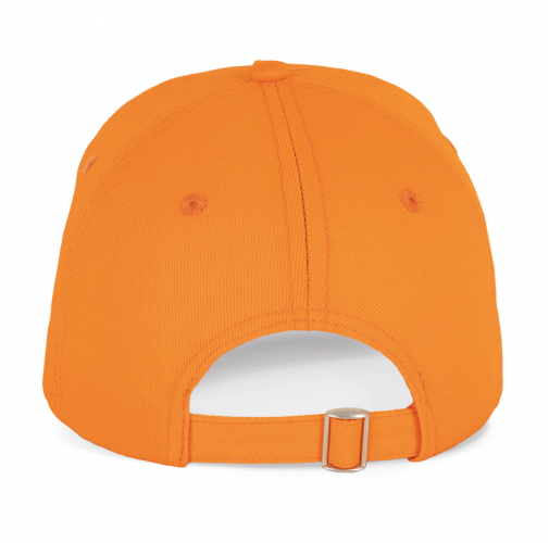 orange Gorra de algodón y poliéster reciclado K-loop tracking - 5 paneles