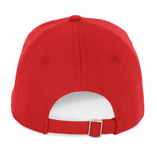 red Gorra de algodón y poliéster reciclado K-loop tracking - 5 paneles