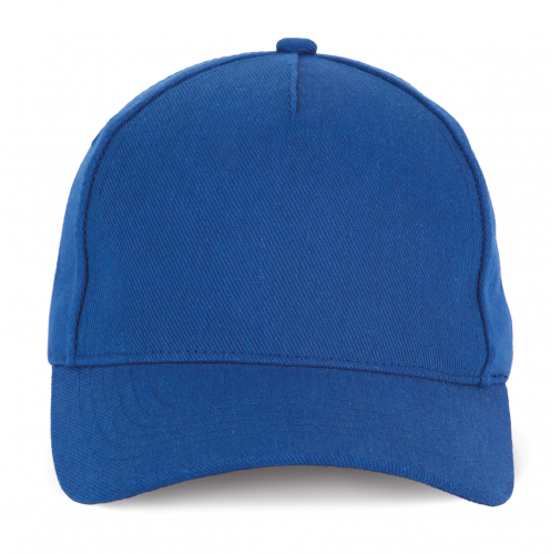 royal blue Gorra de algodón y poliéster reciclado K-loop tracking - 5 paneles