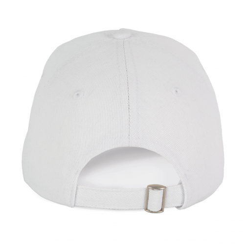 white Gorra de algodón y poliéster reciclado K-loop tracking - 5 paneles