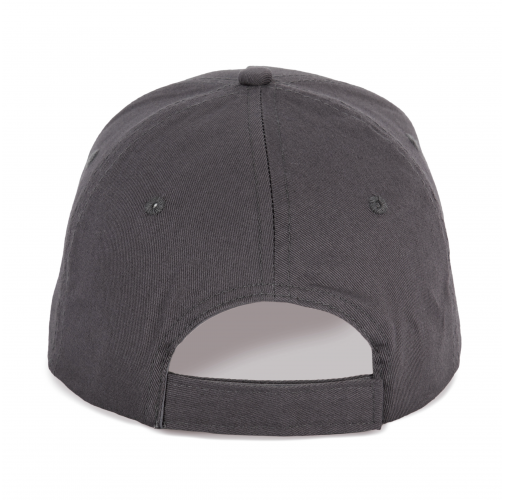 dark grey Gorra de algodón y poliéster reciclado K-loop tracking - 5 paneles