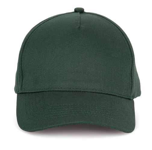 forest green Gorra de algodón y poliéster reciclado K-loop tracking - 5 paneles