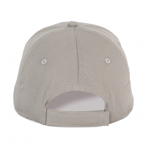 light grey Gorra de algodón y poliéster reciclado K-loop tracking - 5 paneles
