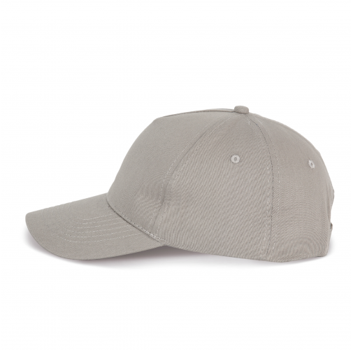 light grey Gorra de algodón y poliéster reciclado K-loop tracking - 5 paneles