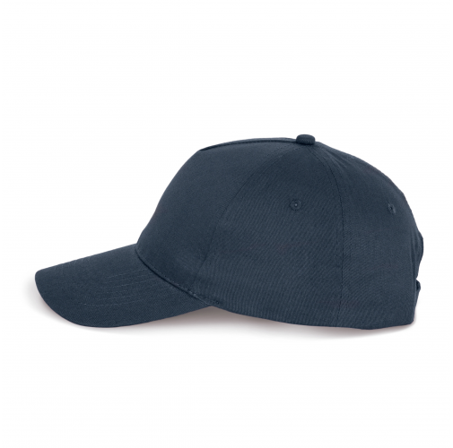 navy Gorra de algodón y poliéster reciclado K-loop tracking - 5 paneles