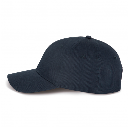 navy Gorra de algodón y poliéster reciclado K-loop tracking- 6 paneles