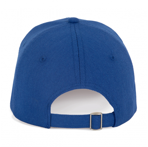 royal blue Gorra de algodón y poliéster reciclado K-loop tracking- 6 paneles