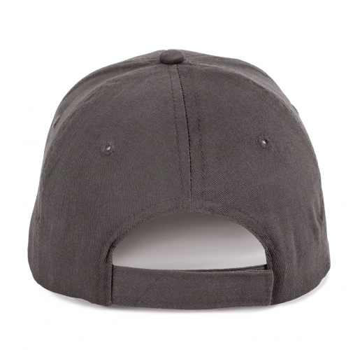 dark grey Gorra de algodón y poliéster reciclado K-loop tracking - 6 paneles