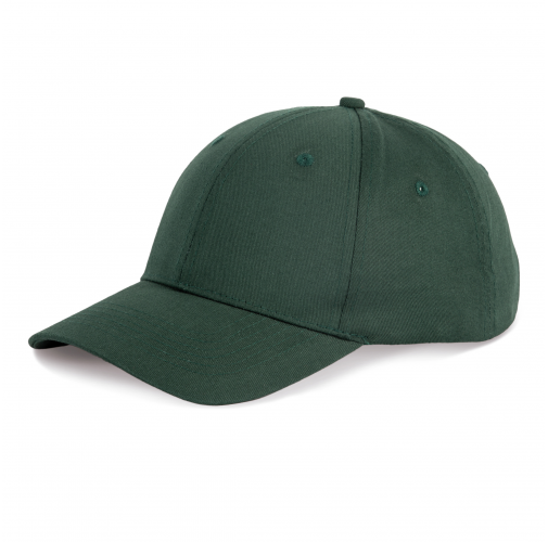 forest green Gorra de algodón y poliéster reciclado K-loop tracking - 6 paneles
