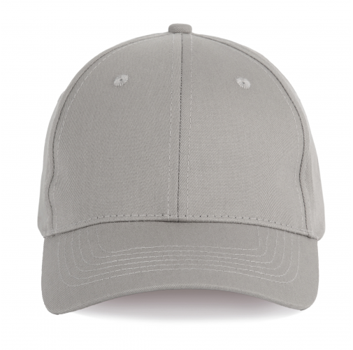 light grey Gorra de algodón y poliéster reciclado K-loop tracking - 6 paneles