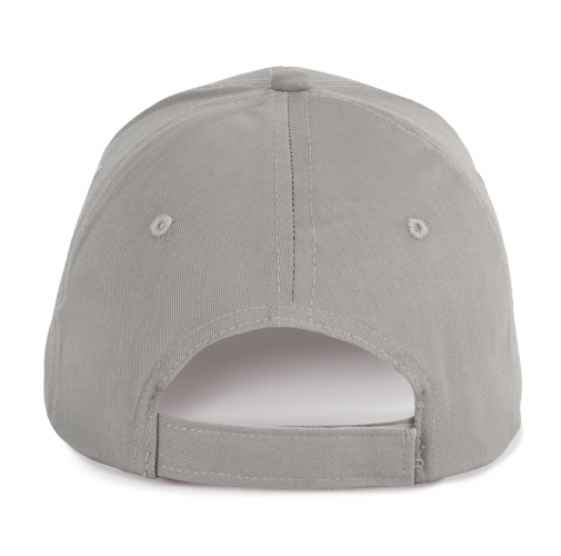 light grey Gorra de algodón y poliéster reciclado K-loop tracking - 6 paneles