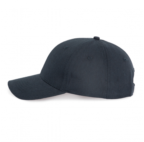 navy Gorra de algodón y poliéster reciclado K-loop tracking - 6 paneles