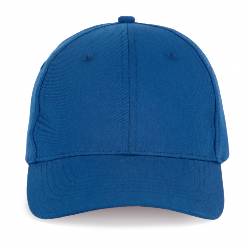 royal blue Gorra de algodón y poliéster reciclado K-loop tracking - 6 paneles