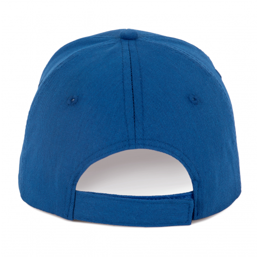 royal blue Gorra de algodón y poliéster reciclado K-loop tracking - 6 paneles