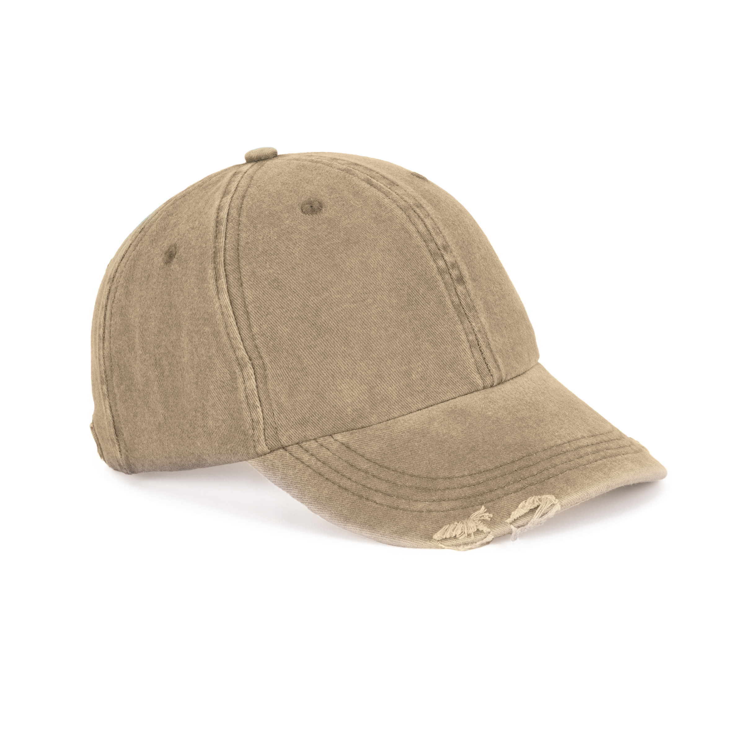 Gorra vintage efecto desgastado - 6 paneles