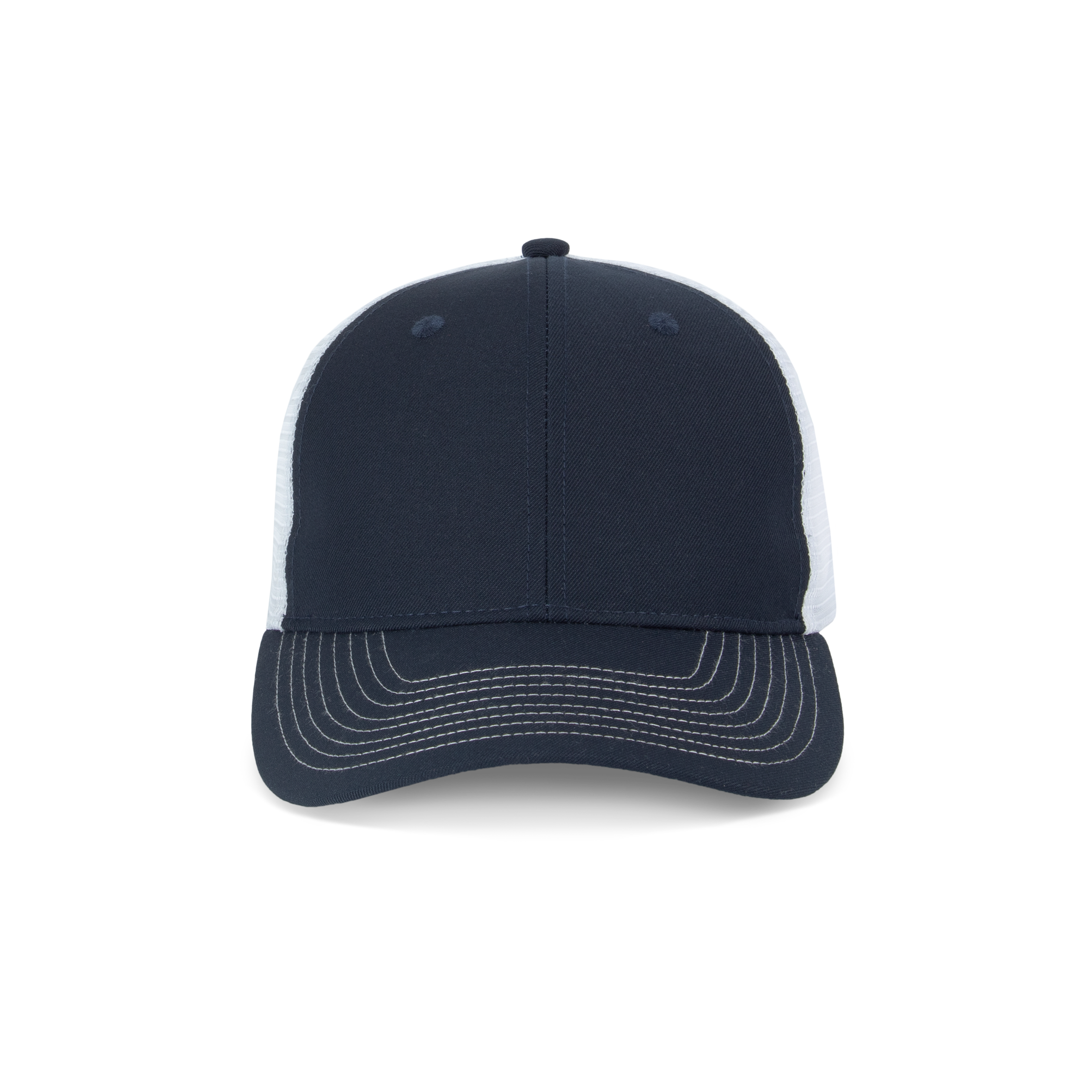 black / white Gorra Trucker - 6 paneles