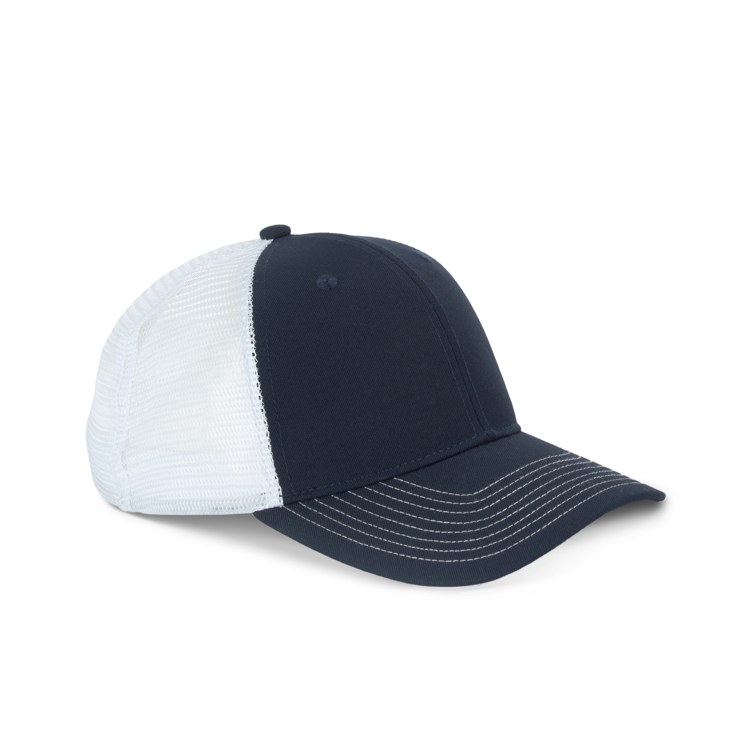 black / white Gorra Trucker - 6 paneles