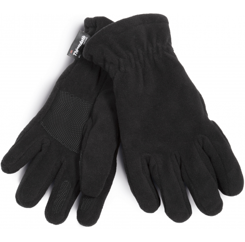 black Guantes Thinsulate™ con forro polar