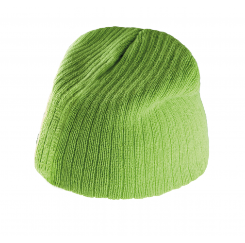 lime Gorro de punto acanalado