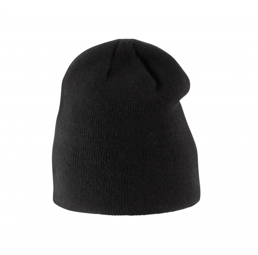 black Gorro de punto para niños