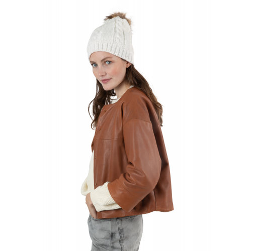 Gorro con pompón