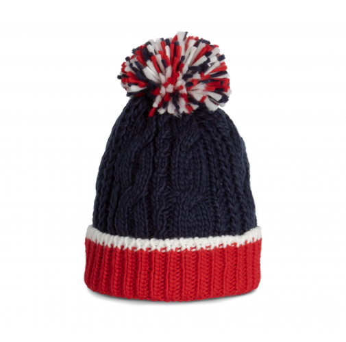 red / white / navy Gorro de punto
