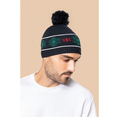 Gorro motivos navideños