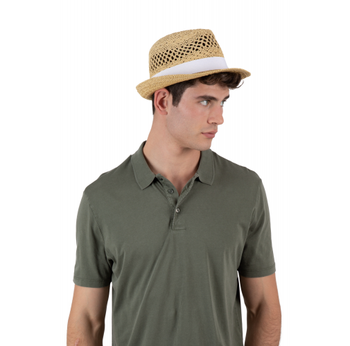 Sombrero de paja estilo Panamá